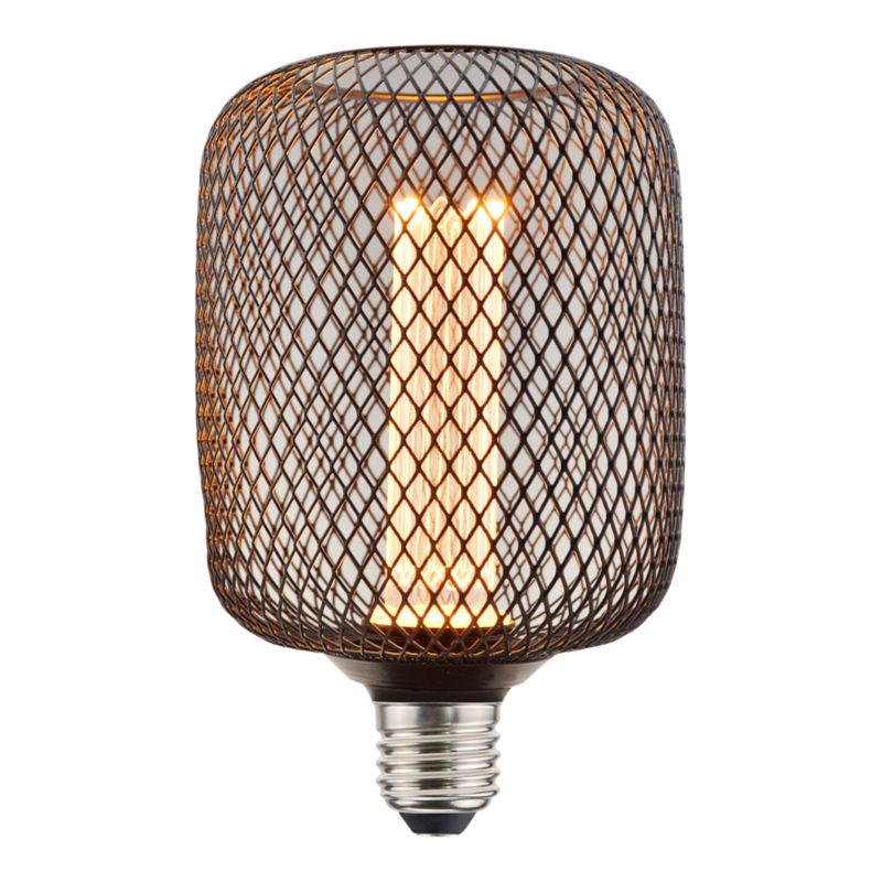 LED-pære Jacobsen G125 E27 230 lm 1800 K Sort