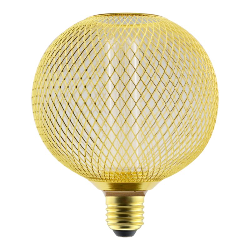 LED-pære Jacobsen G125 E27 230 lm 1800 K Guld
