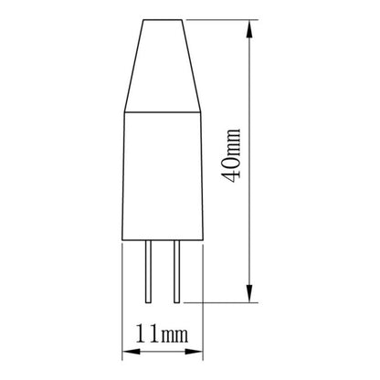 LED-pære Jacobsen G4 100 lm 4000 K 2 stk.