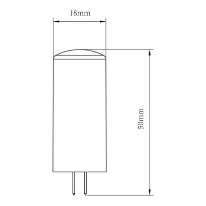LED-pære Jacobsen G4 470 lm 4000 K