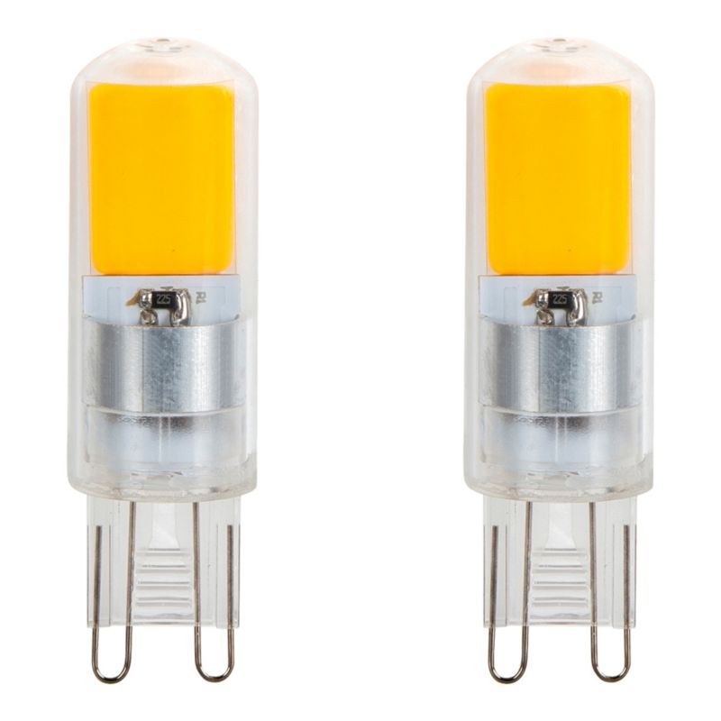 LED-pære Jacobsen G9 400 lm 2700 K 2 stk.
