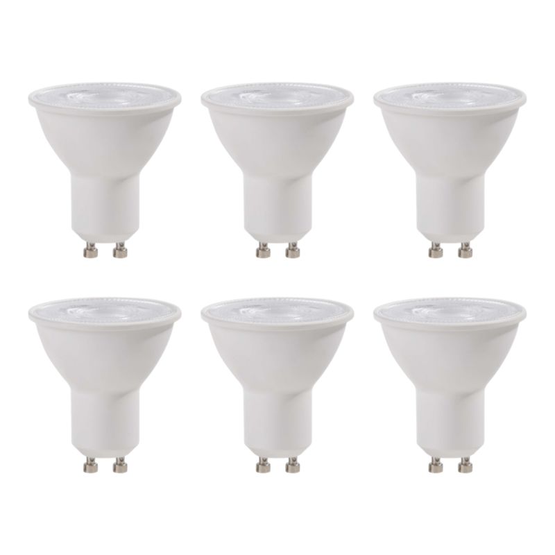 LED-pære Jacobsen GU10 345 lm 4000 K 36D Hvid 6 stk.