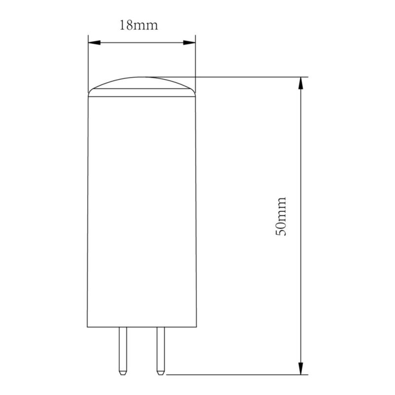 Jacobsen LED-pære GY6,35 500 lm 2700 K DIM