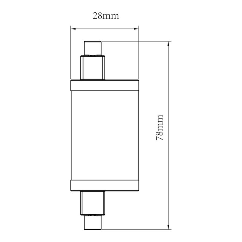 LED-pære Jacobsen R7S 1521 lm 3000 K