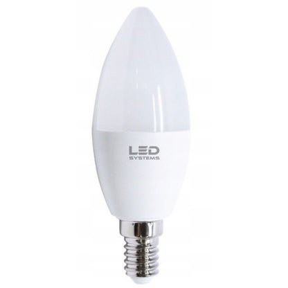 LED-pære C37 E14 6 W 450 lm Mat Varmhvid