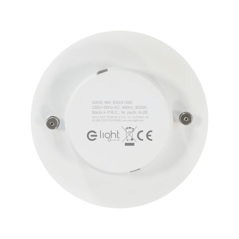 LED-pære GX53 490 lm 3000 K Varm Hvid