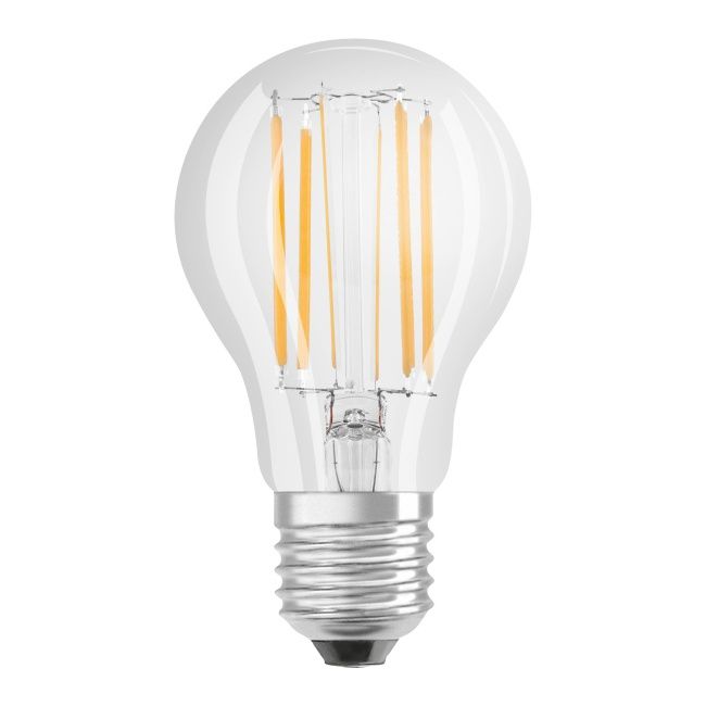 LED-pære A75 E27 9 W 1055 lm Gennemsigtig Varm Hvid Dæmpbar
