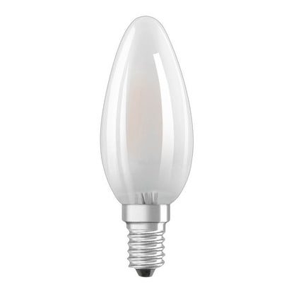Osram LED-pære E14 2,8 W 250 lm mælkehvidt varmt lys DIM