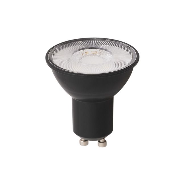 LED-pære GU10 330 lm 2700 K 120° Sort