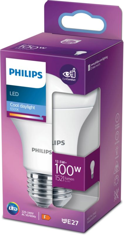 Philips A60 LED-pære E27 1521 lm 6500 K