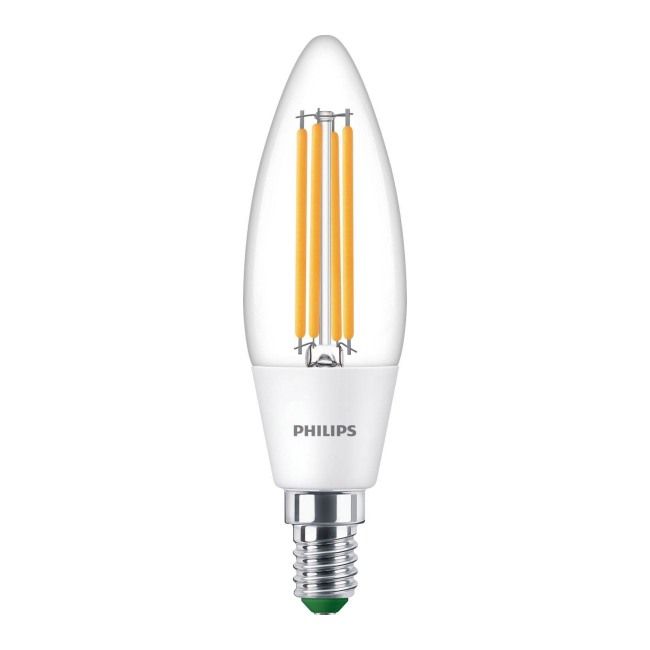Philips LED-pære B35 E14 485 lm 3000 K