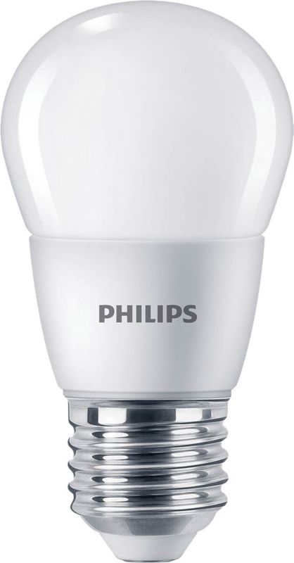 Philips LED-pære E27 P48 806 lm 6500 K