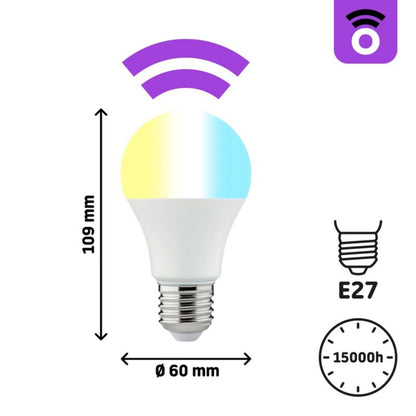 LED Smart Pære A60 E27 806 lm