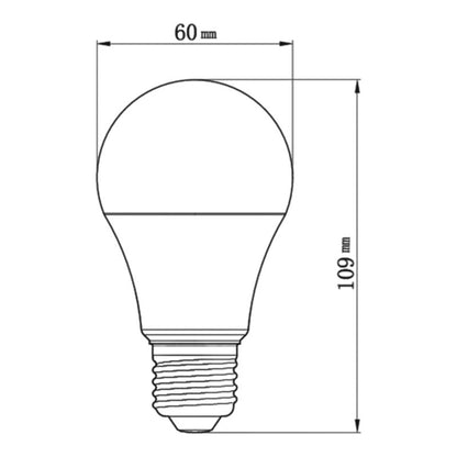 LED Smart Pære A60 E27 806 lm
