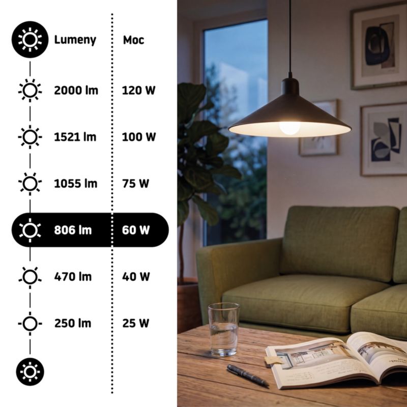 LED Smart Pære A60 E27 806 lm