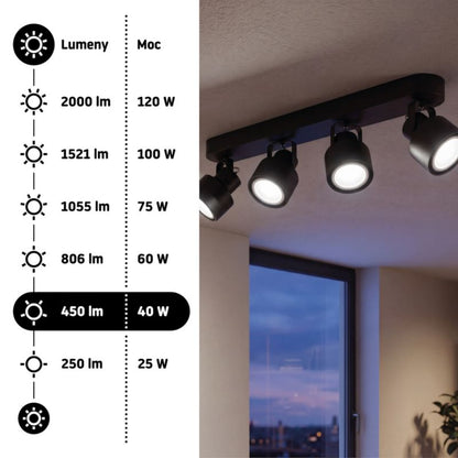 LED Smartpære GU10 450 lm 2 stk.