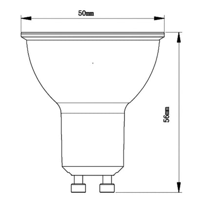 LED Smartpære GU10 450 lm 2 stk.