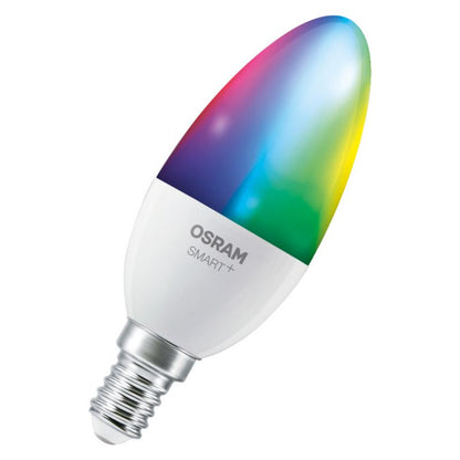 Smart LED-pære B40 E14 470 lm RGBW