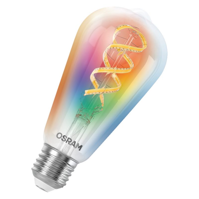 Smart LED-pære E27 470 lm RGBW Fil