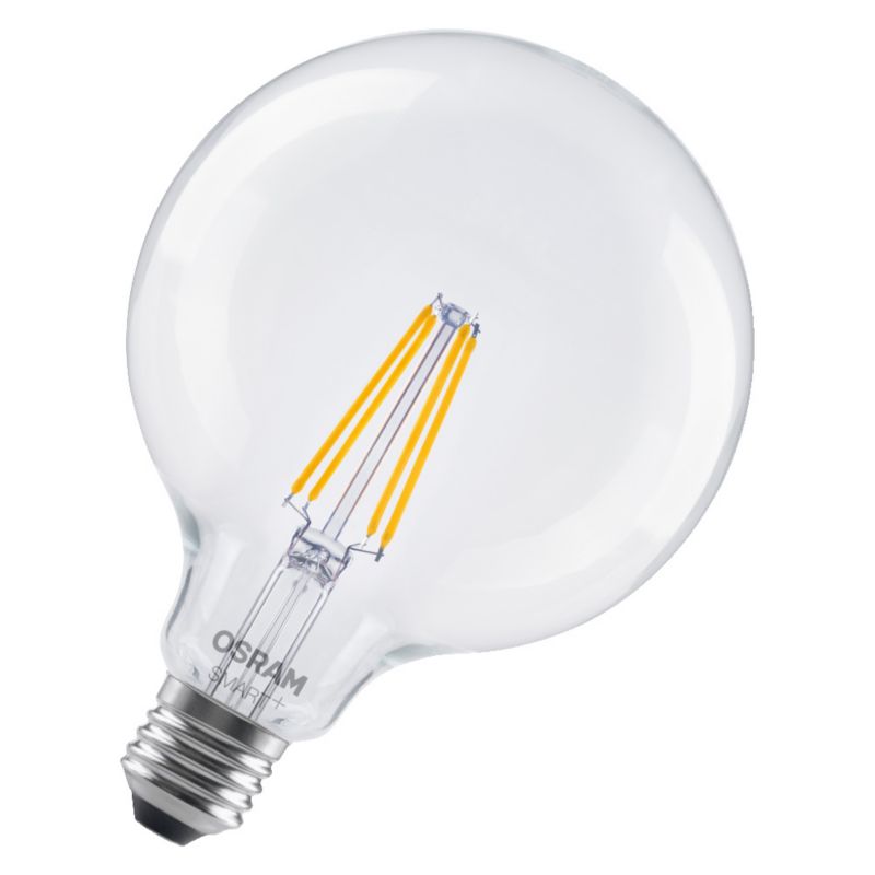 Smart LED-pære G125 E27 806 lm 2700 K Dæmpbar