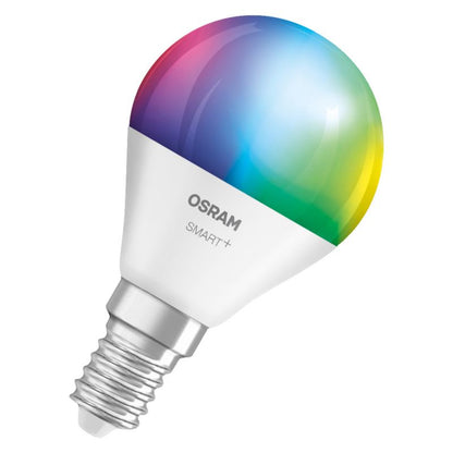 Smart LED-pære P40 E14 470 lm RGBW