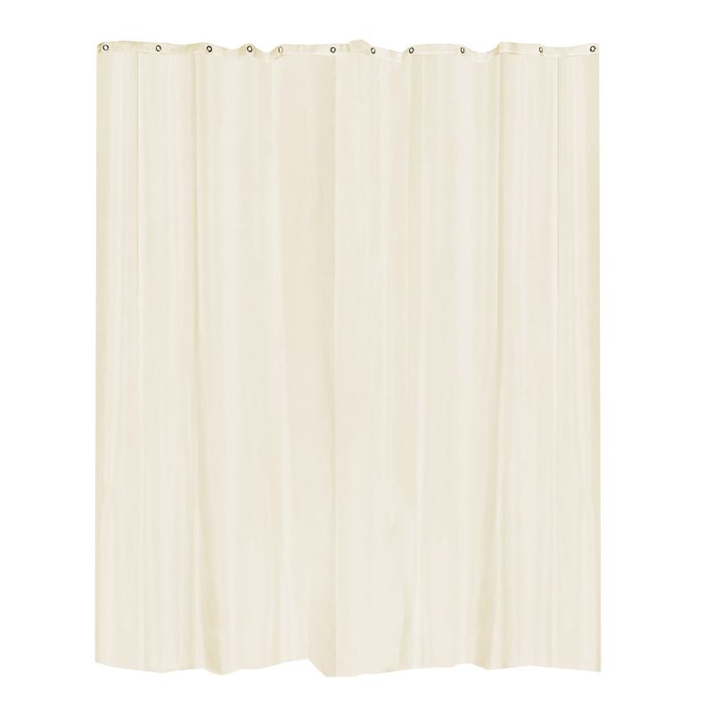 Tekstil Bruseforhæng 180x200 cm Ecru 1 stk.