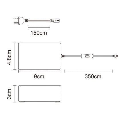 Strømforsyning til underkabinetbelysning GoodHome Fidalgo 36 W