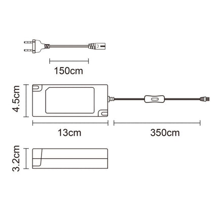 Strømforsyning til GoodHome Fidalgo underskab belysning 48 W