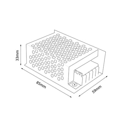 LED-strømforsyning 25 W IP20