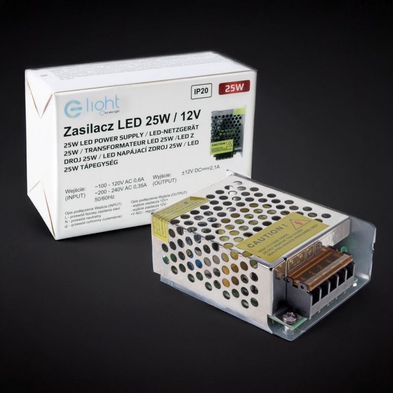 LED-strømforsyning 25 W IP20