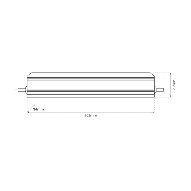 LED-strømforsyning 30 W IP67