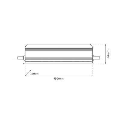 LED-strømforsyning Milagro 60 W IP67