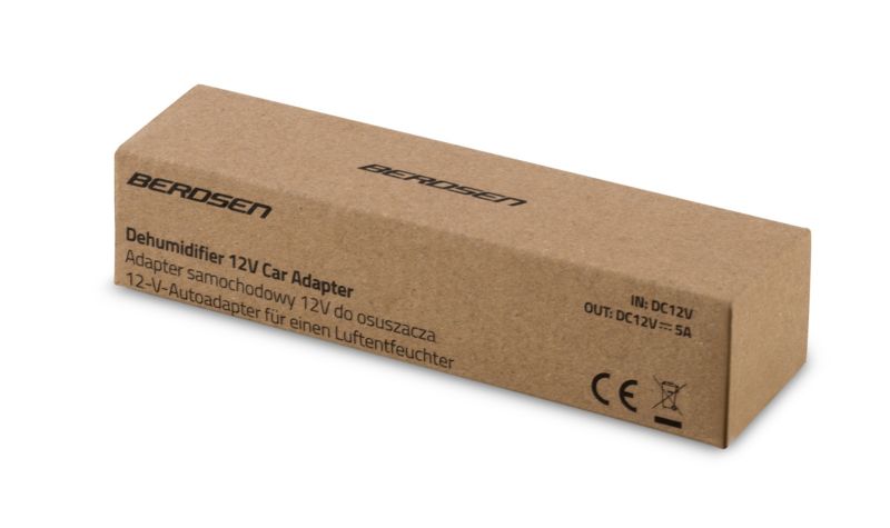 Berdsen biladapter til affugter 12 V, 1 stk.