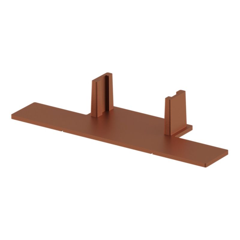 Endestykke til lodret liste GoodHome Innovo satin kobber