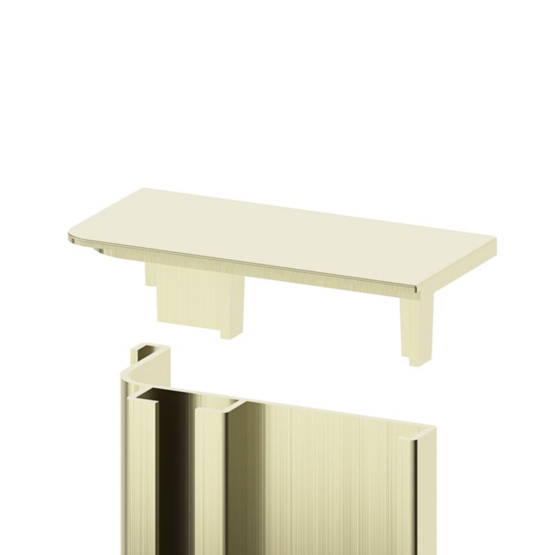 Indvendig afslutningsprop til underbordliste GoodHome Innovo i messing