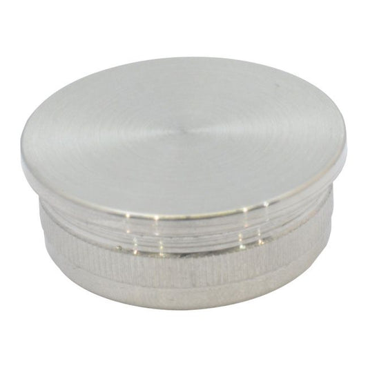 Flad endekappe Shop Line Q42,4 4 mm i rustfrit stål