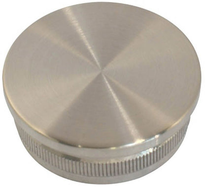 Flad endekappe Shop Line Q42,4 4 mm i rustfrit stål