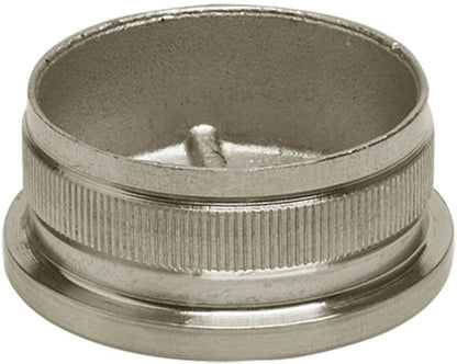 Flad endekappe Shop Line Q42,4 4 mm i rustfrit stål