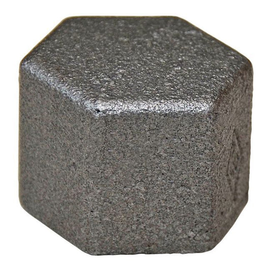 Sort stålkappe ErE 3/4"