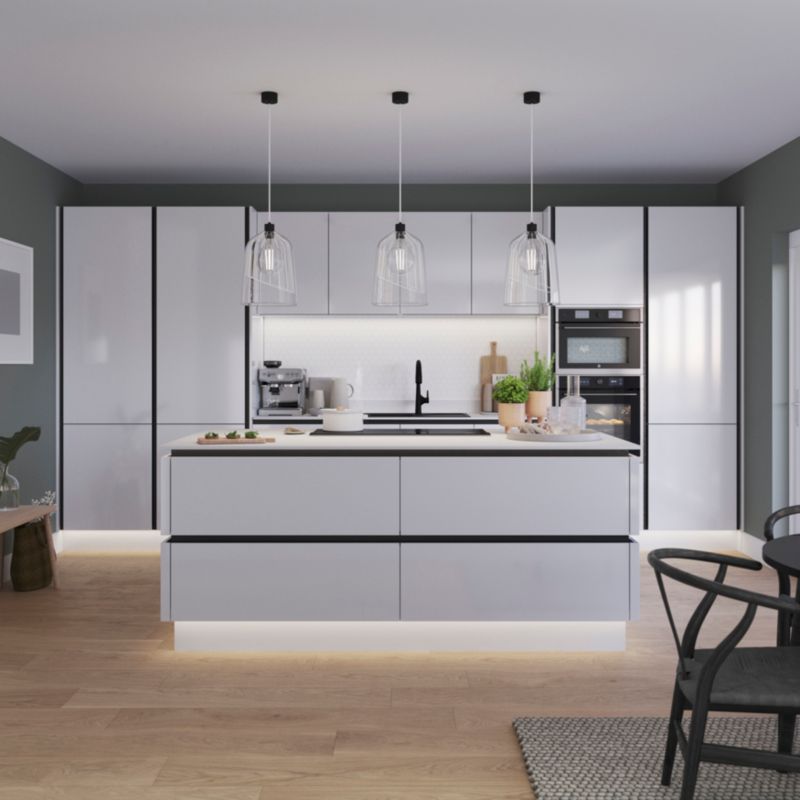 Indvendig skuffelåg til GoodHome Innovo i mat-sort