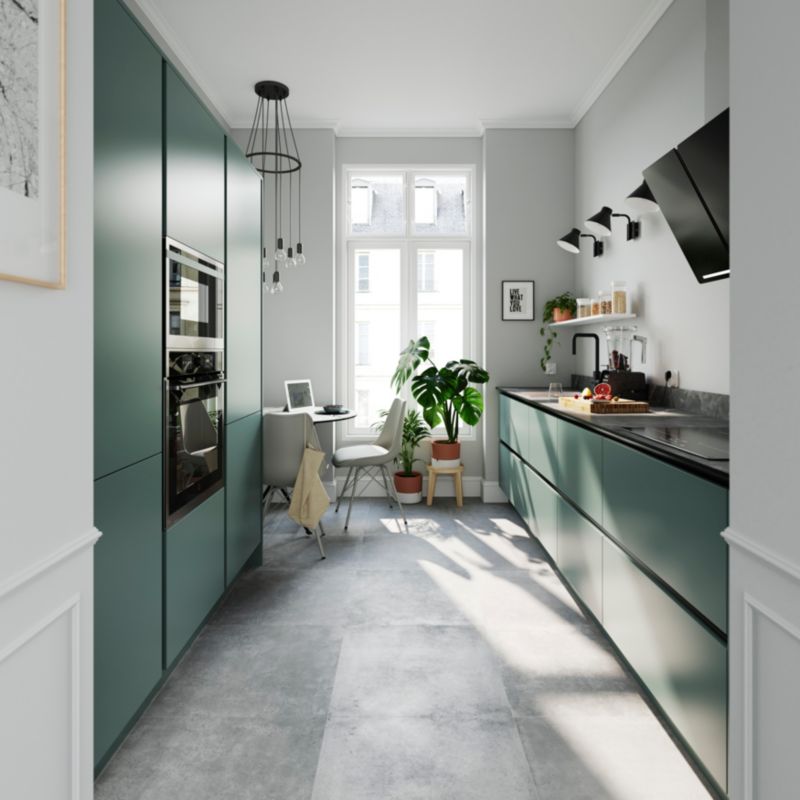 Indvendig skuffelåg til GoodHome Innovo i mat-sort