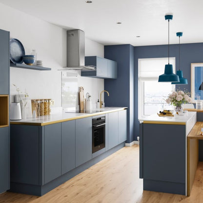 GoodHome Innovo indvendig skuffelåg i messing, 2 stk.