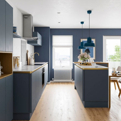 GoodHome Innovo indvendig skuffelåg i messing, 2 stk.