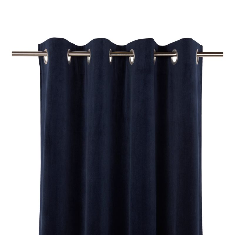 GoodHome Valgreta gardin 140 x 260 cm i navyblå