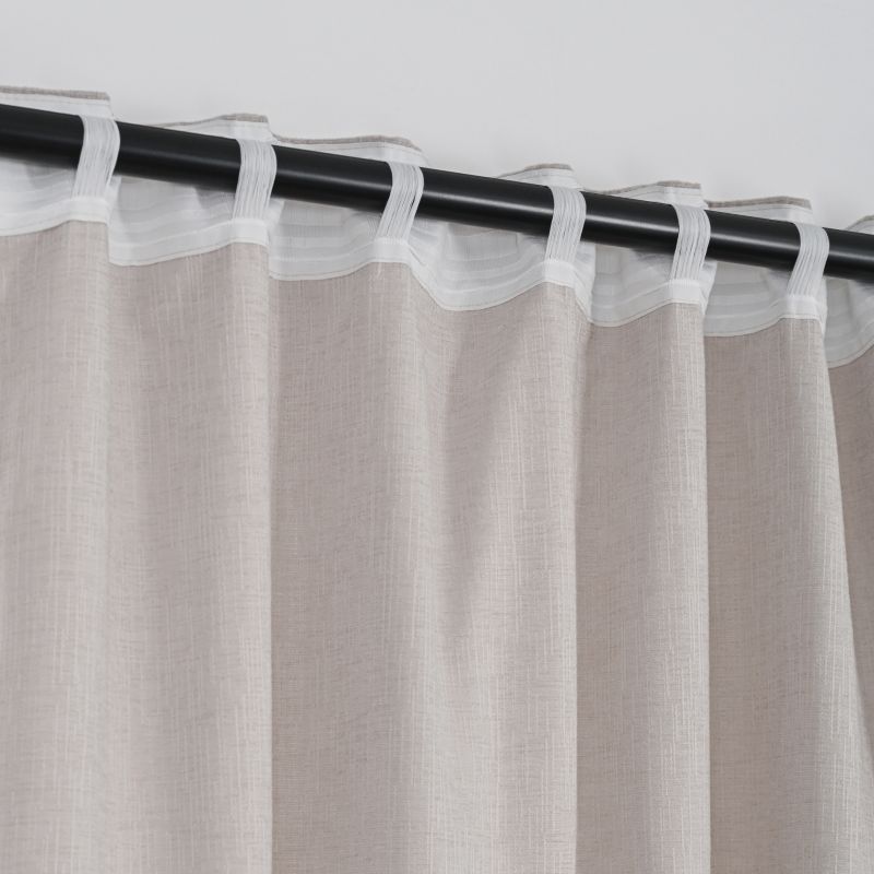 Macao gardin 140 x 300 cm beige