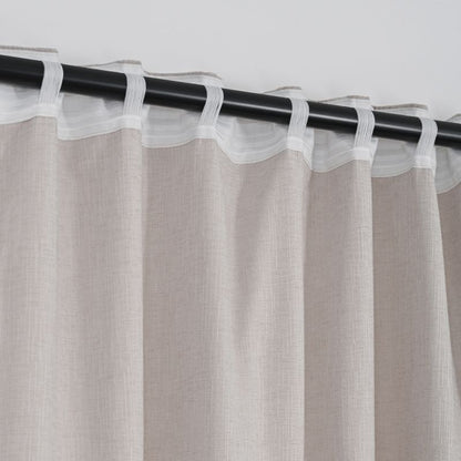 Macao gardin 140 x 300 cm beige