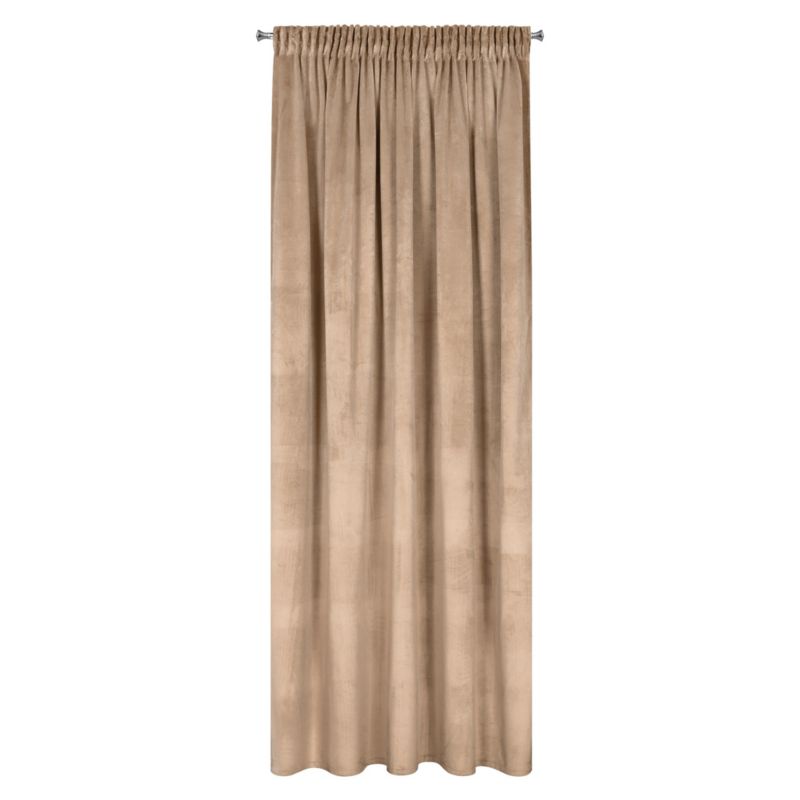 Gardina Rosa 135 x 300 cm i mørk beige