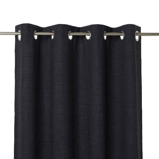 GoodHome Novan mørklægningsgardin 140 x 260 cm sort
