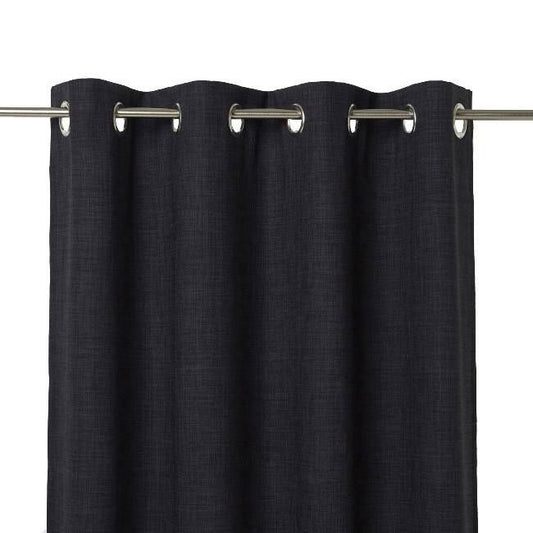 GoodHome Novan mørklægningsgardin 140 x 260 cm sort