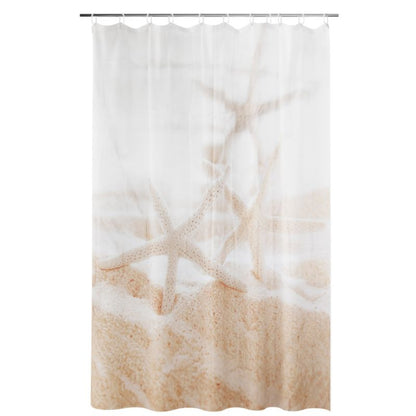 Bruseforhæng Balka 180 x 200 cm Beige Søstjerner